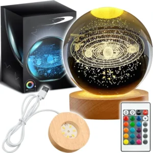 Układ Słoneczny - Szklana Kulka Lampka